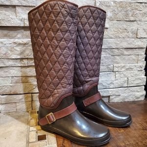 Sperry Knee high Rain Boots size 6